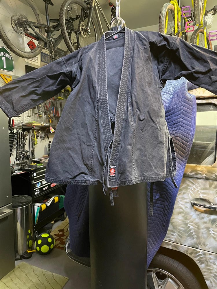 Customer photo review of Isami Black Karate Gi