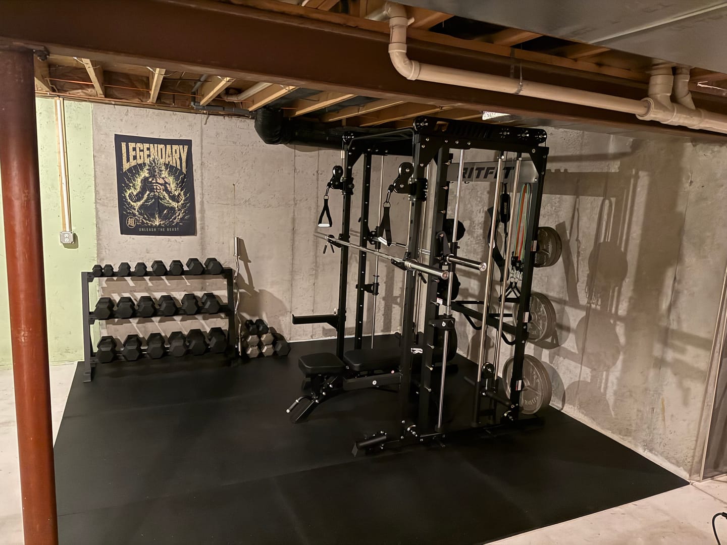 Customer photo review of RitFit 1300LB Adjustable Weight Bench BWB01