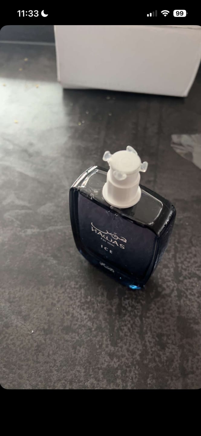 Customer photo review of Rasasi – Hawas Ice – Eau de Parfum – 100ml – Men