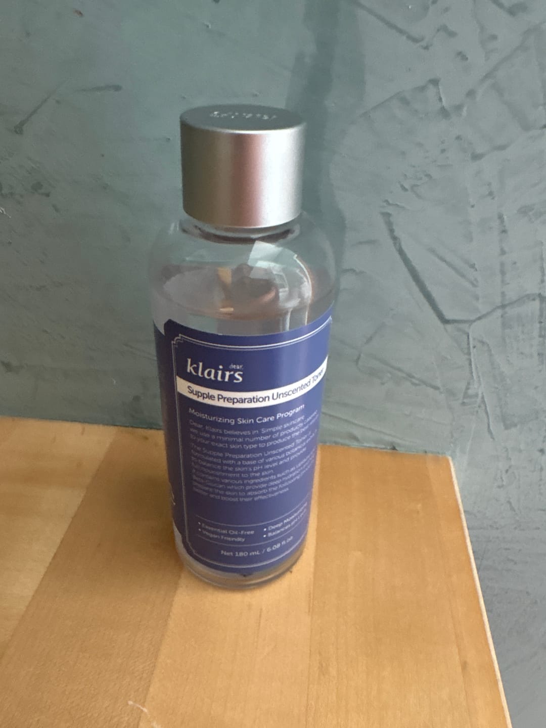 Customer photo review of Supple Preparation Unscented Toner