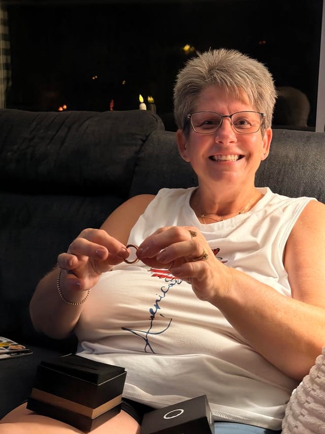 Customer photo review of Aura Ring