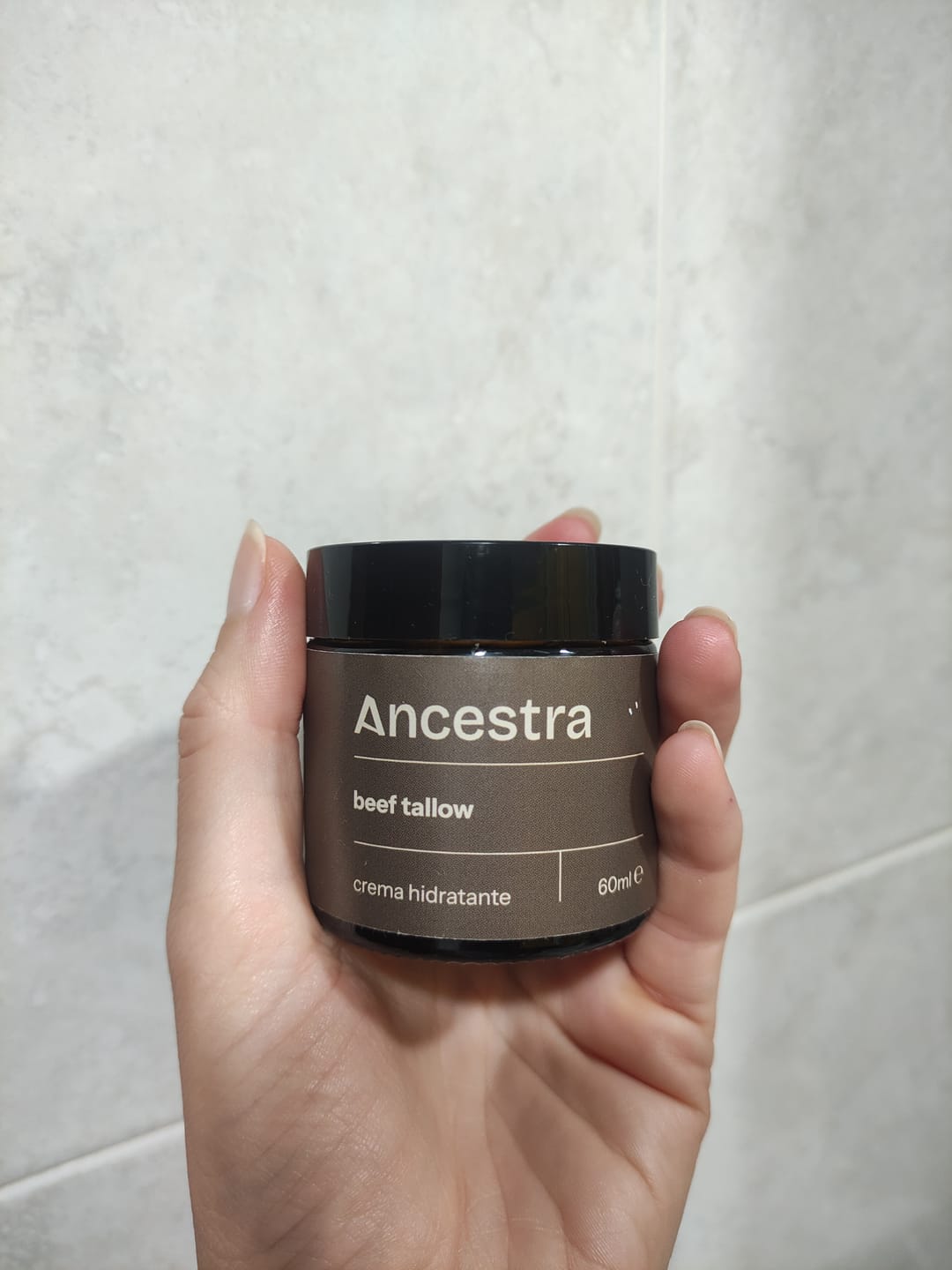 Customer photo review of Crema hidratante