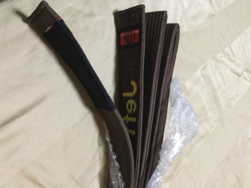 Customer photo review of Isami Brown Belt
