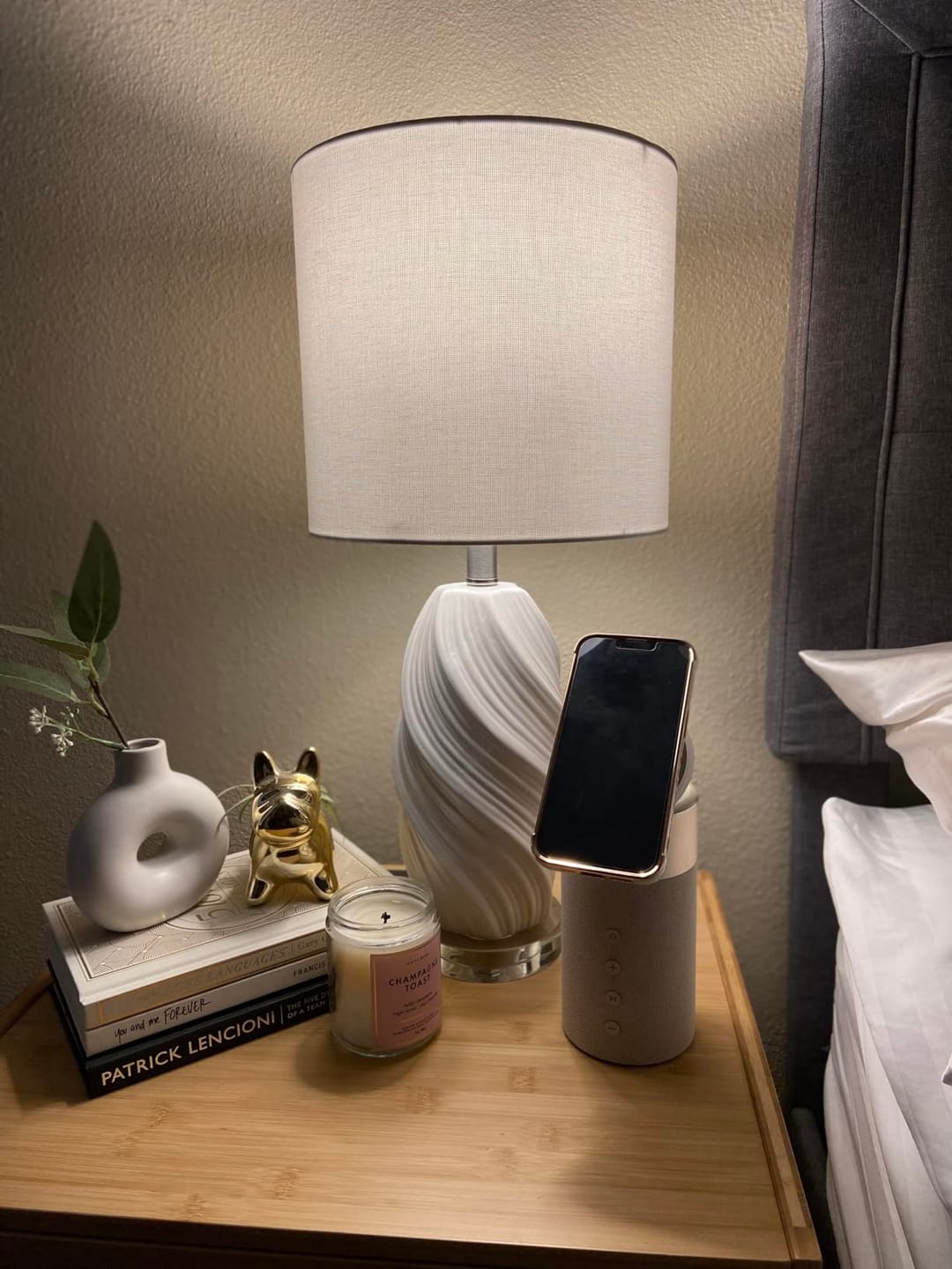 Customer photo review of GlowCharge 3-in-1 Charging Speaker