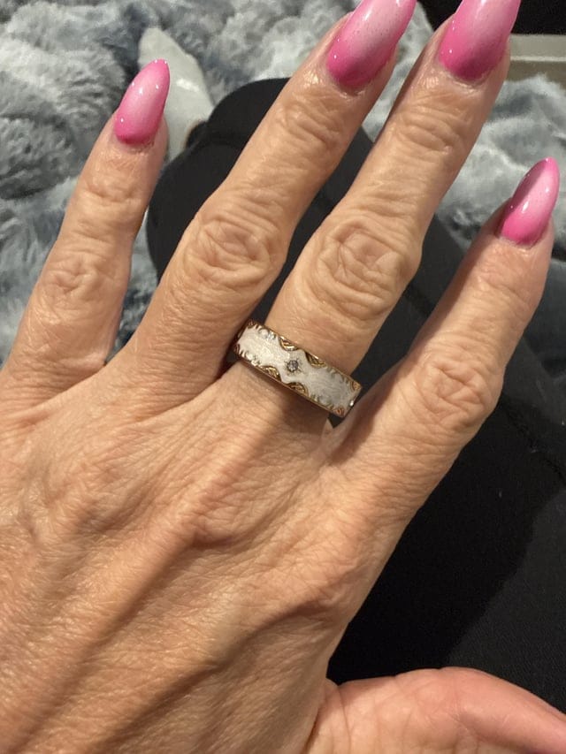 Customer photo review of Aura Ring