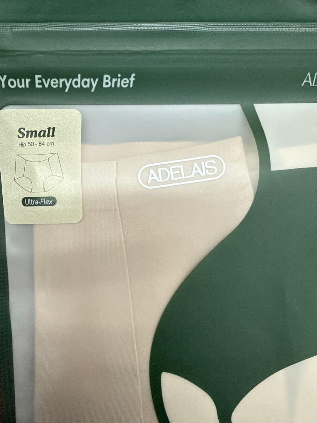 Customer photo review of Ultra Flex Seamless Panty In Soft Skin