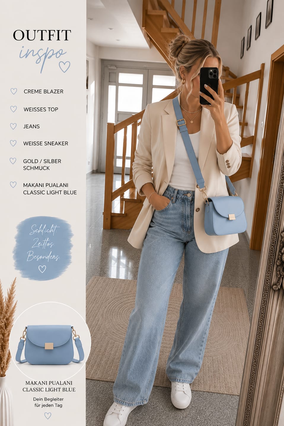 Customer photo review of PUALANI - CLASSIC LIGHT BLUE