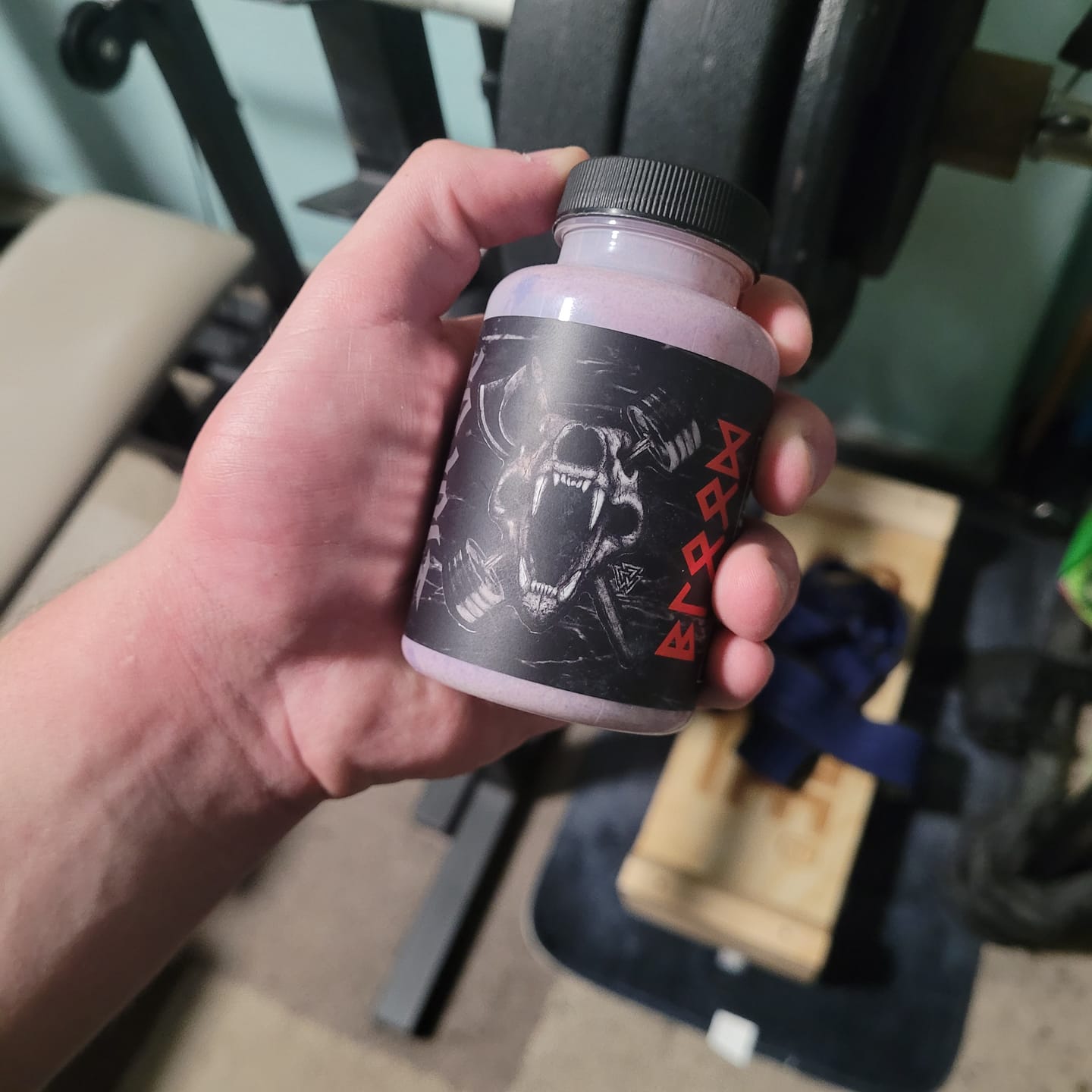 Customer photo review of Z☠️NE Norse Blood – Advanced, Dry Athletic Salts