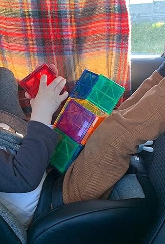 Customer photo review of Mágneses építő csempék 100 db-os csomag