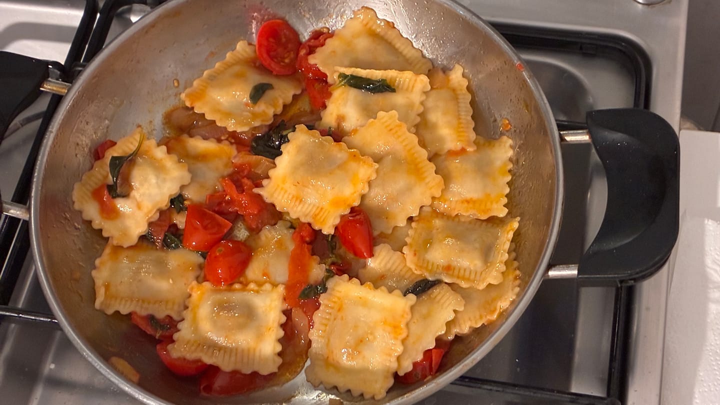 Customer photo review of Ravioli Fermaggio® Pomodori secchi e Basilico 250g Bio