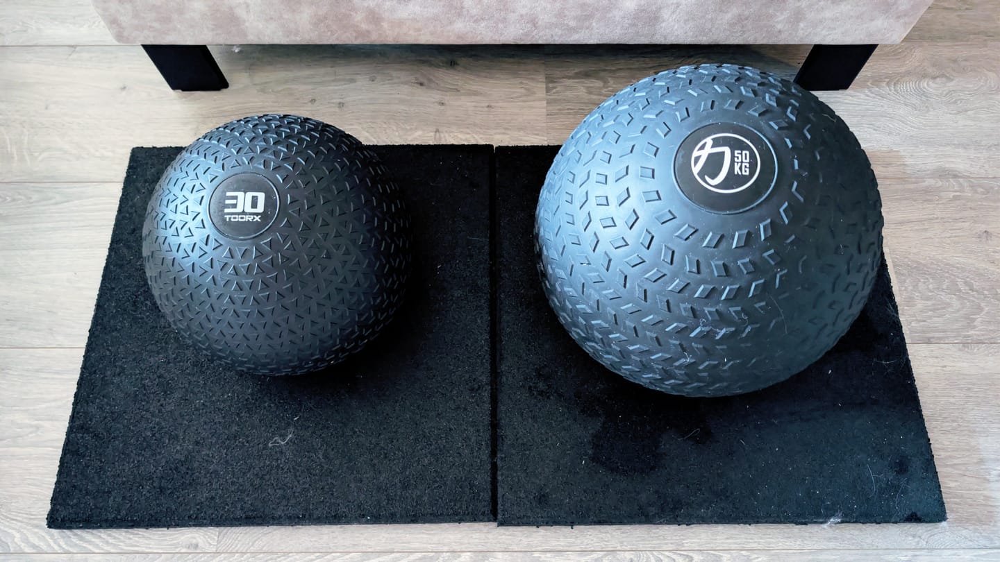 Customer photo review of Textured Slam Balls/D-Balls - 3-100KG