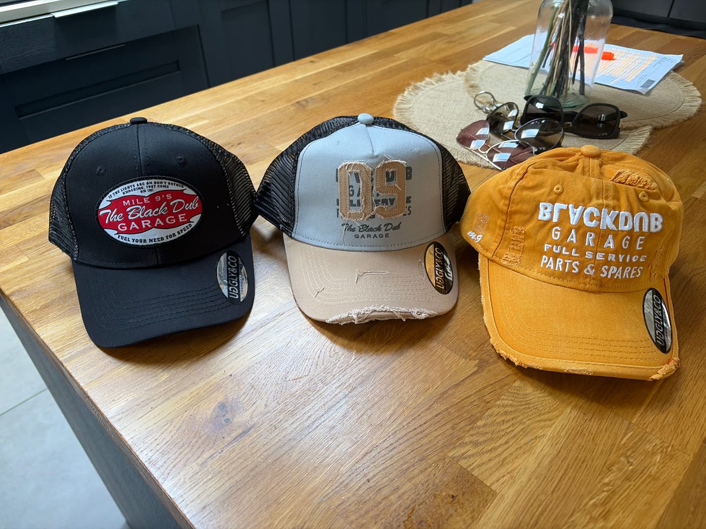 Customer photo review of Mile 9 Spark Plug Wings Trucker Hat