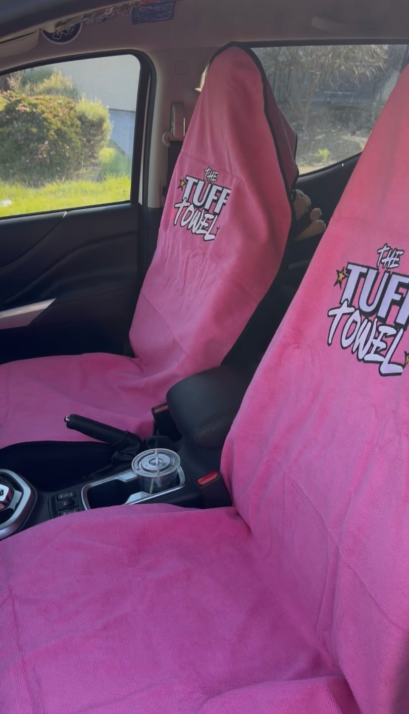 Customer photo review of Waterproof Car Towel Seat Cover
