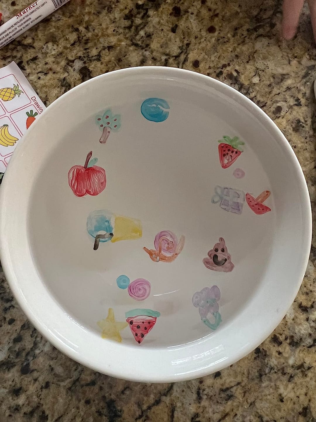 Customer photo review of FloatArt™ – Magic Floating Water Drawing Set