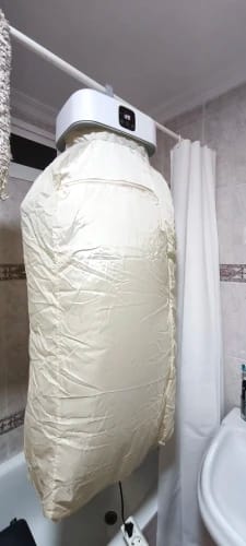 Customer photo review of Nuvora Dry® | Secador de Ropa Eléctrico Portátil