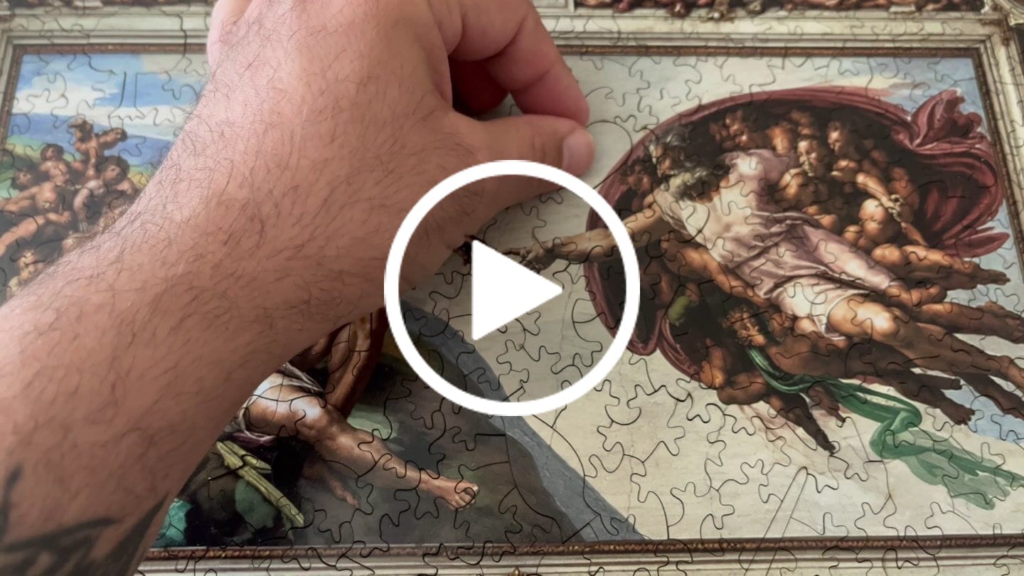 Customer video review of Kişisel Tasarım - Ahşap Puzzle
