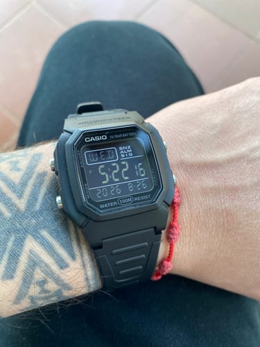 Customer photo review of Reloj Casio l W-800H