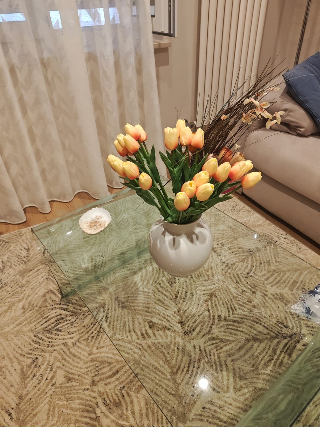 Customer photo review of Tulpen Boeket - Peach (25 stengels)