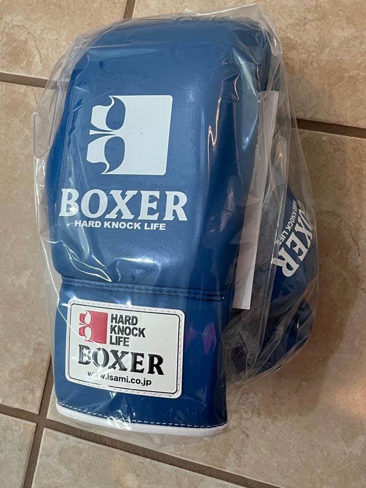 Customer photo review of Isami Pro Boxing Gloves