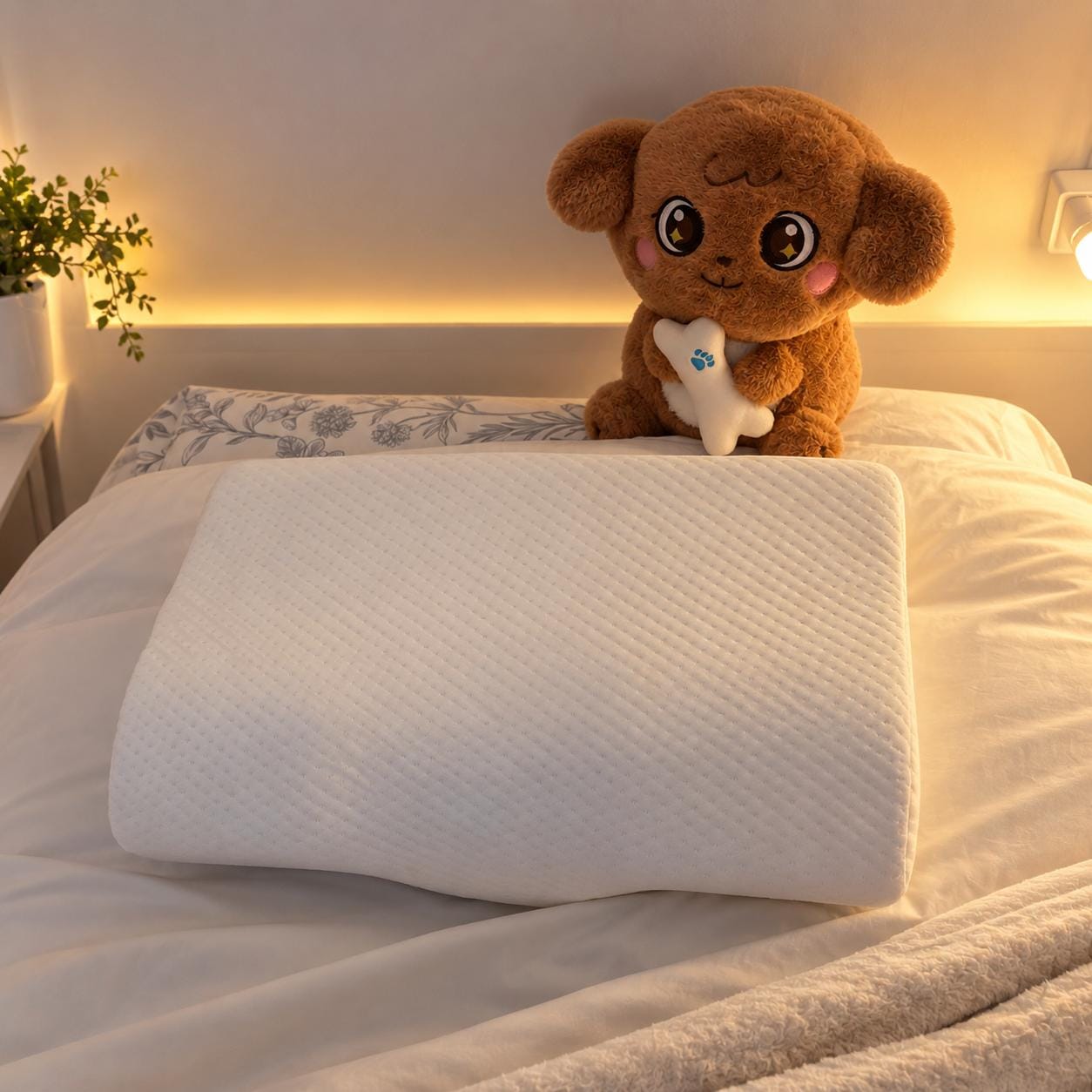 Customer photo review of RestCore™ Almohada cervical