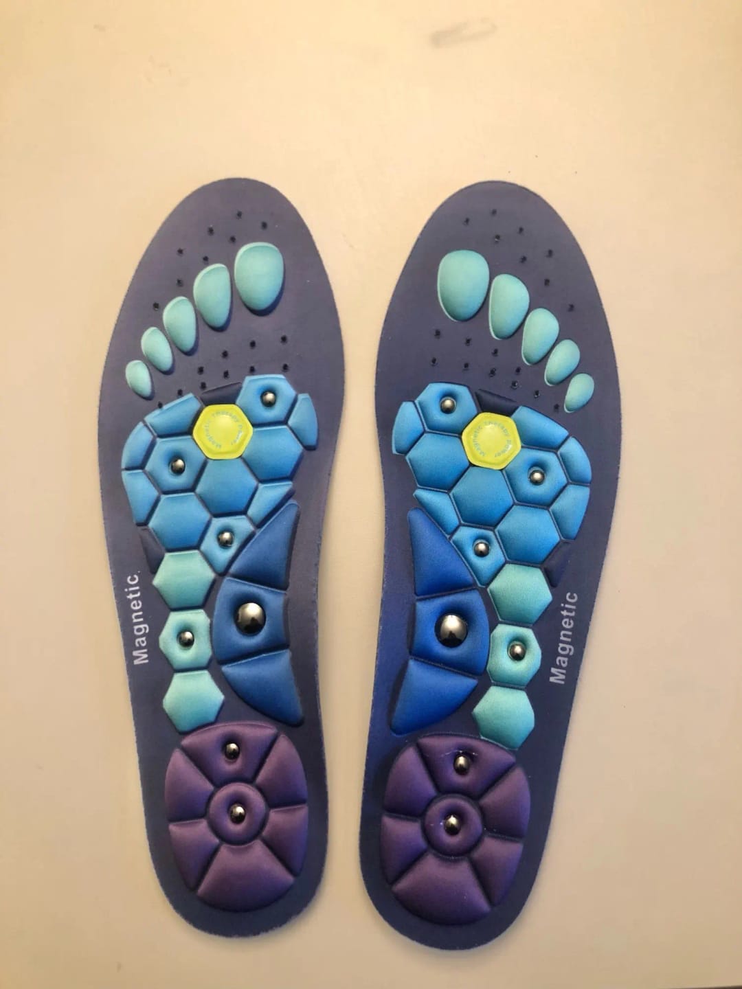 Customer photo review of Semelles magnétiques – Le confort à chaque pas