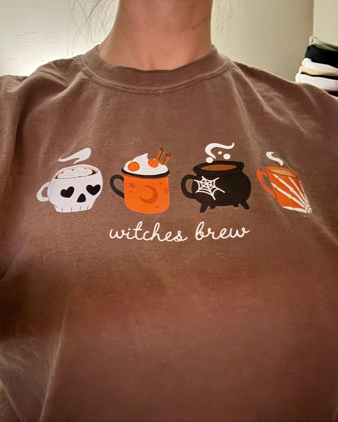 Customer photo review of Witches Brew Mug Doodles