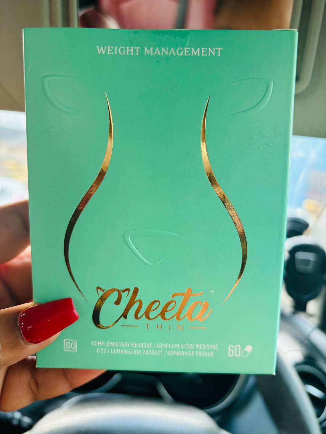 Customer photo review of CheetaThin® Weight Management