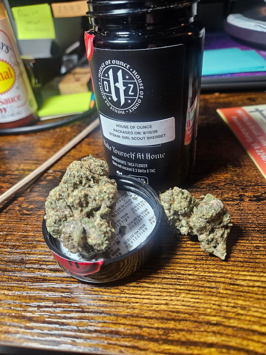 Customer photo review of Girl Scout Sherbet (7g)
