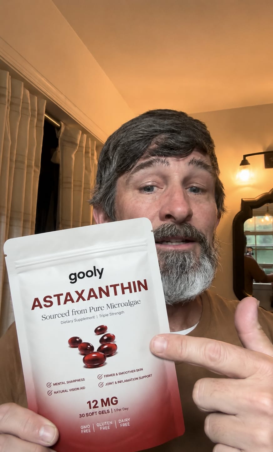 Customer photo review of Astaxantina 12 mg