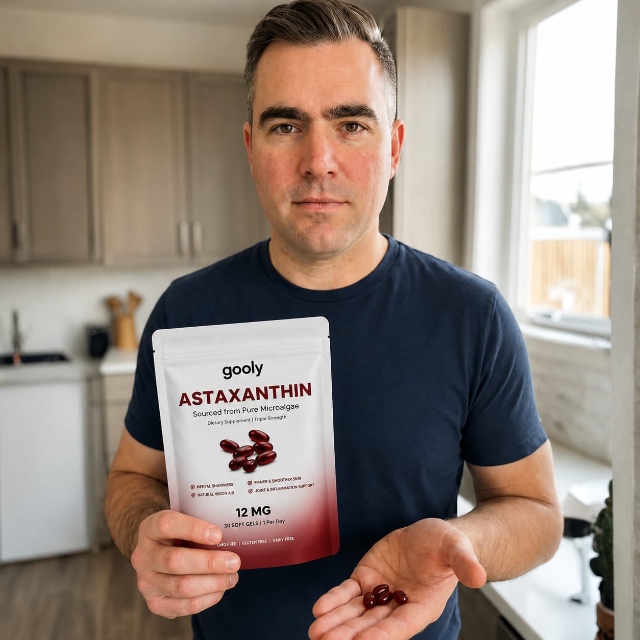 Customer photo review of Astaxantina 12 mg