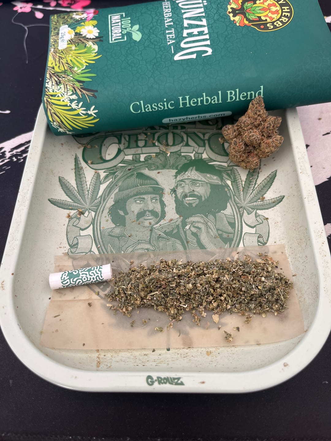Customer photo review of Grünzeug - Die milde 25g Kräutertee-Mischung
