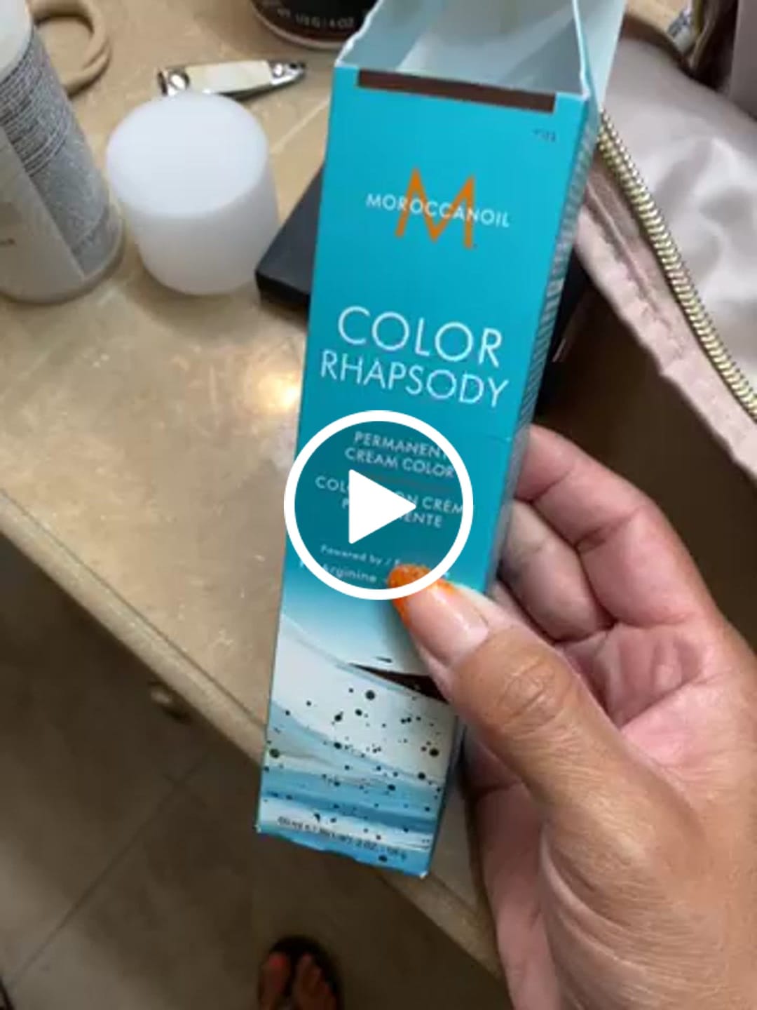 Customer video review of Moroccanoil Color Rhapsody Permanent Cream Color 2oz