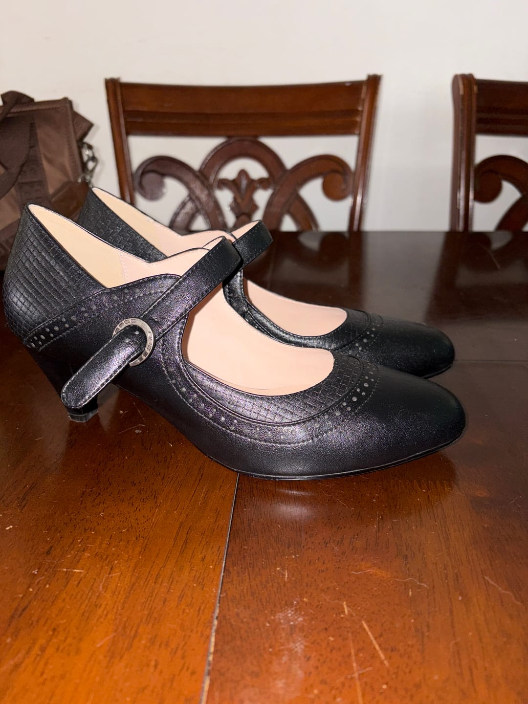 Customer photo review of Zapato China Huasa diseño textura 02