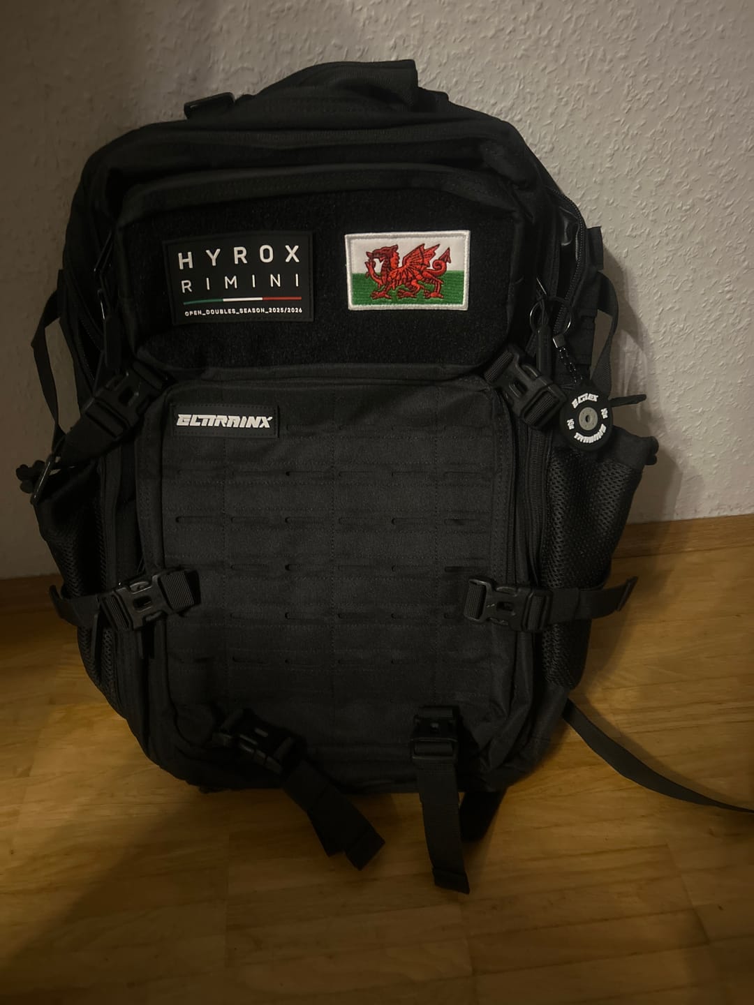 Customer photo review of Mochila Táctica V2 45L All In Negro