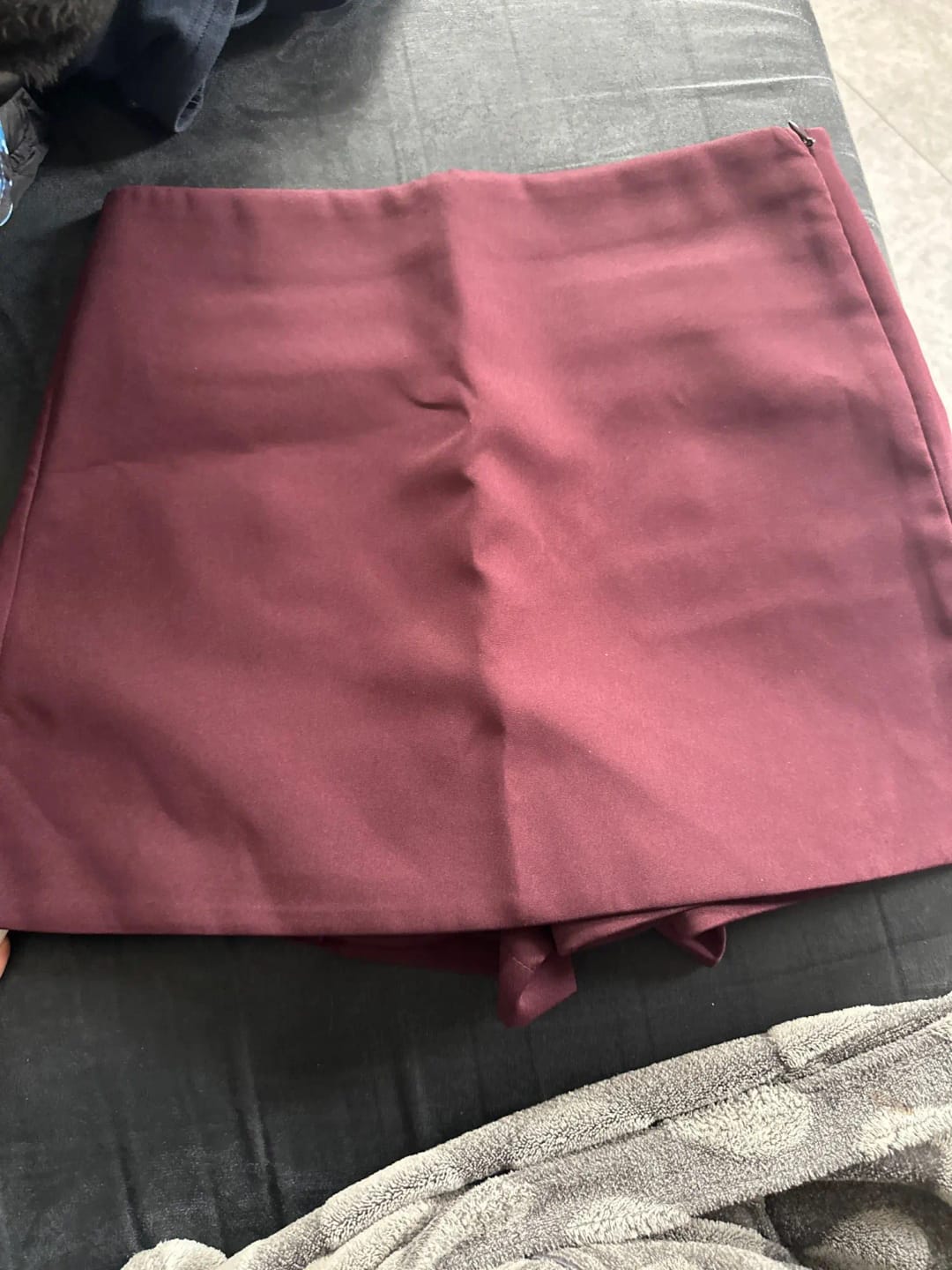 Customer photo review of Tailored High-Waisted Skort