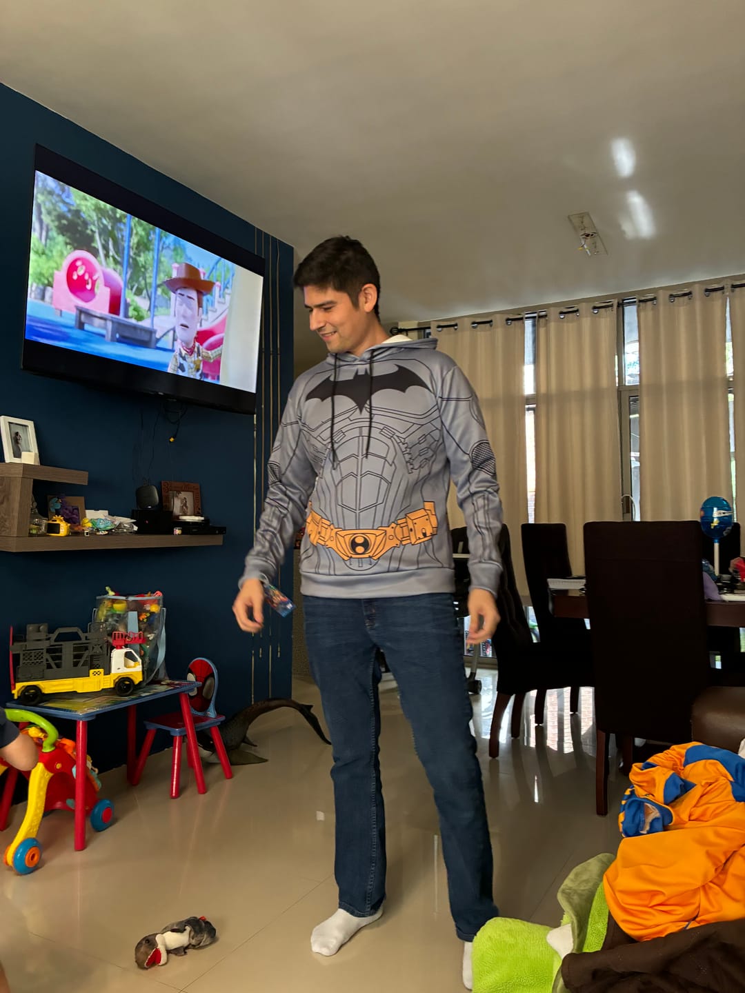 Customer photo review of Sudadera Batman Traje