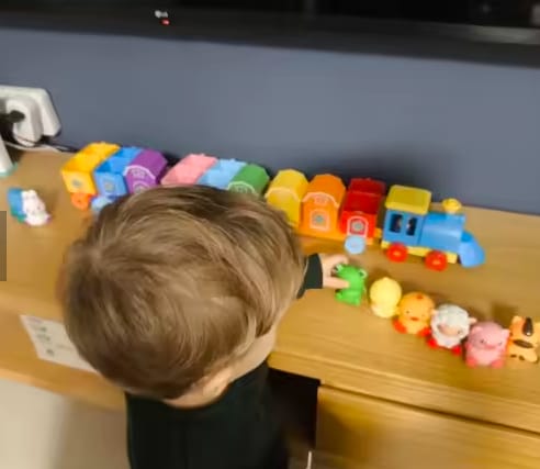 Customer photo review of CleverCargo™ Learning Train