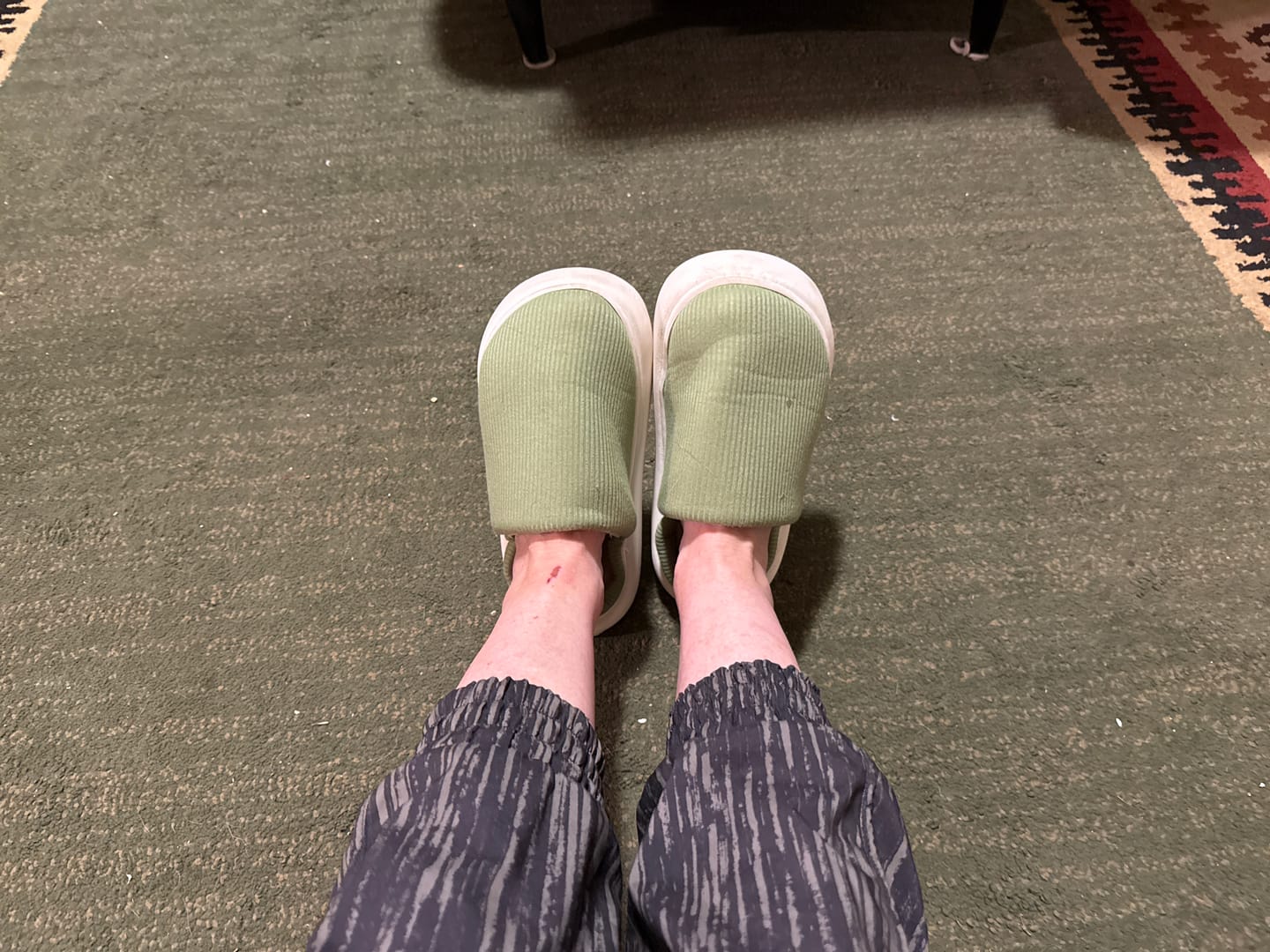 Customer photo review of Cloud Slides - Cozy Plush Fur-Lined Slippers