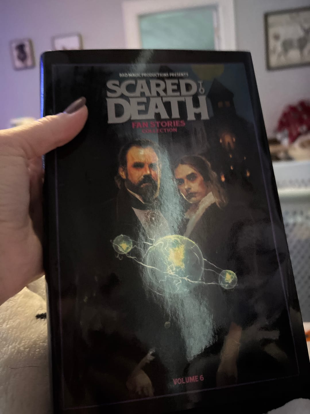 Customer photo review of Scared To Death Book Vol 6 SIGNED