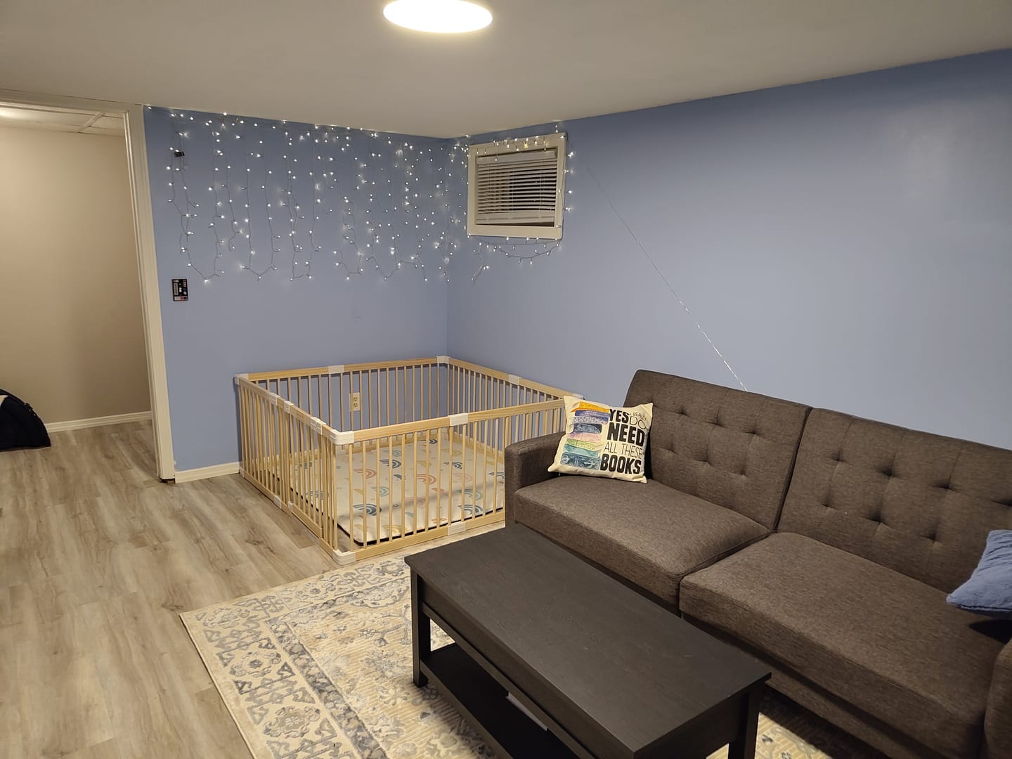 Customer photo review of Grovi Baby Gate Playpen
