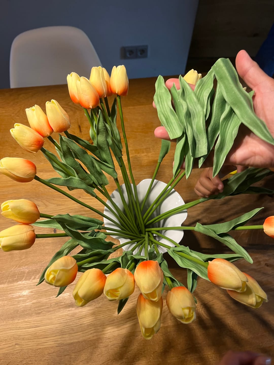 Customer photo review of Tulpen Boeket - Peach (25 stengels)