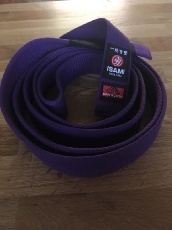 Customer photo review of Isami Purple Belt