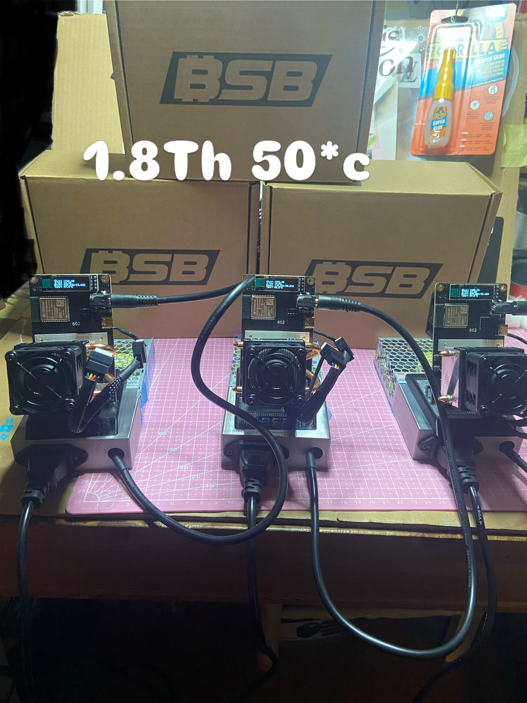 Customer photo review of BSB Bitaxe Gamma 602 (1.8TH/s)