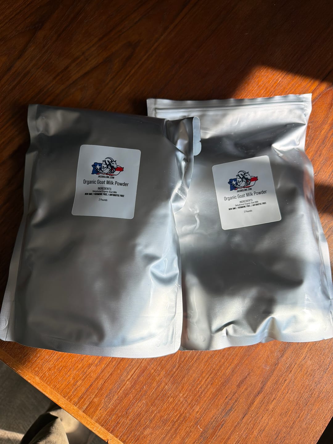 Customer photo review of Organic Goat Milk Powder