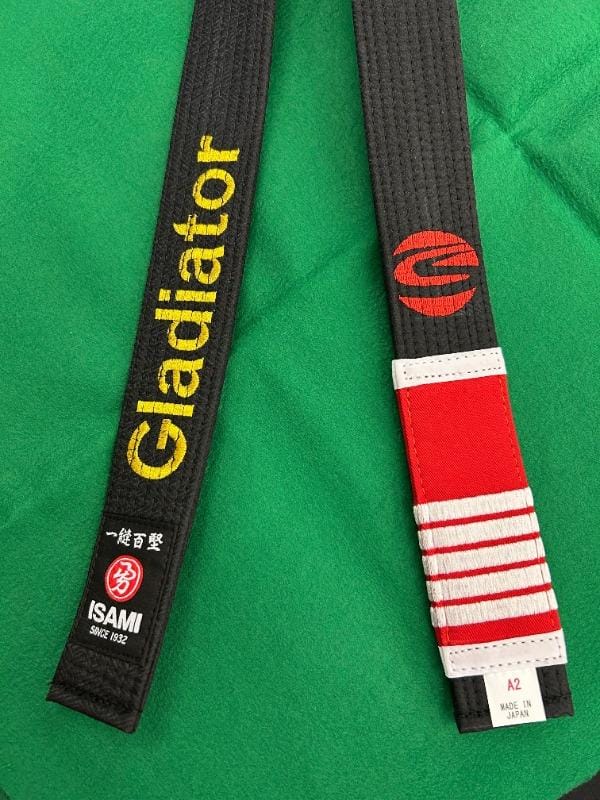 Customer photo review of Isami BJJ Black Belt Premium