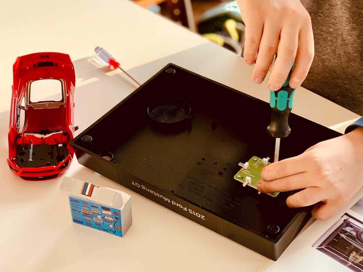 Customer photo review of Ford Mustang GT Advent Calendar 1:24