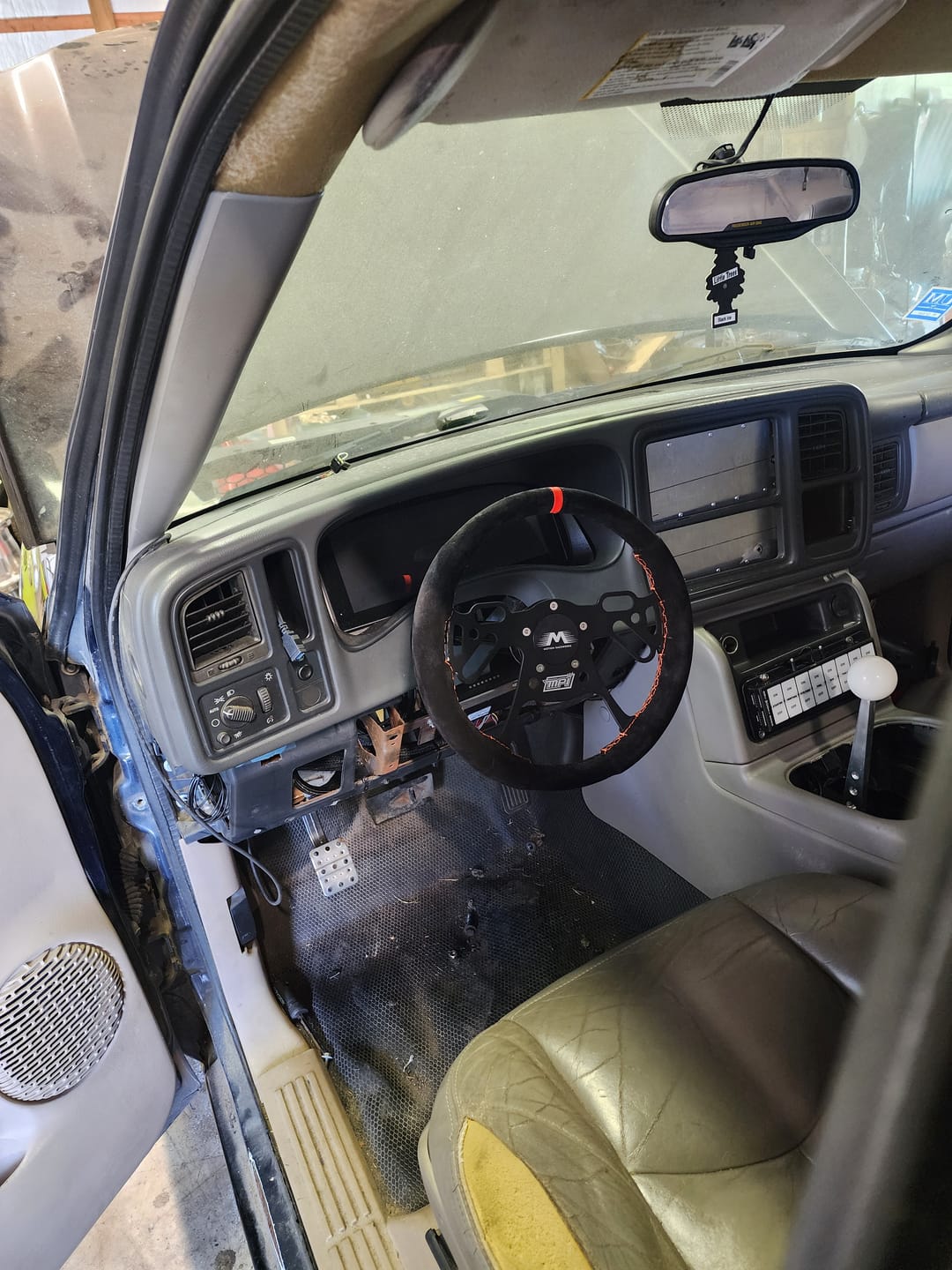 Customer photo review of 1999-07 Chevrolet Silverado Chromoly Lightweight Steering Column