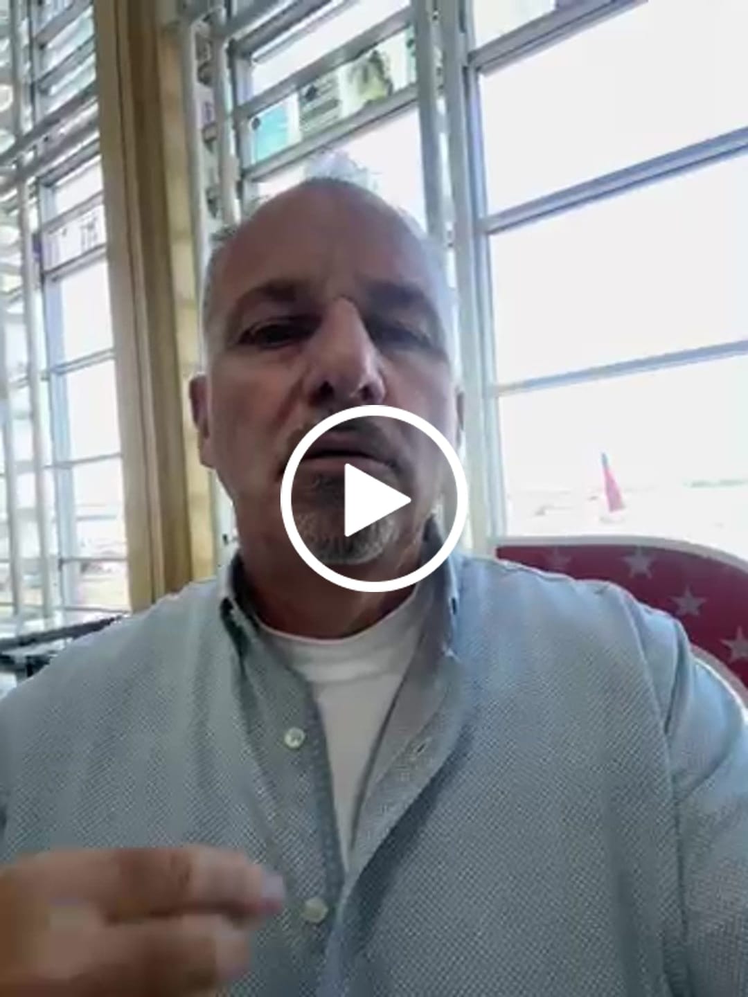 Customer video review of Mock Neck T-Shirt