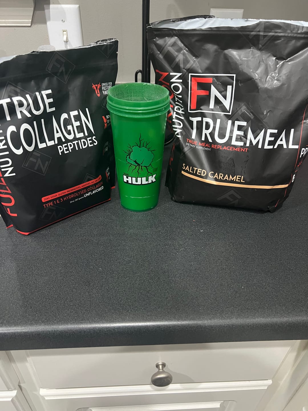Customer photo review of True Meal Low Carb Meal Replacement