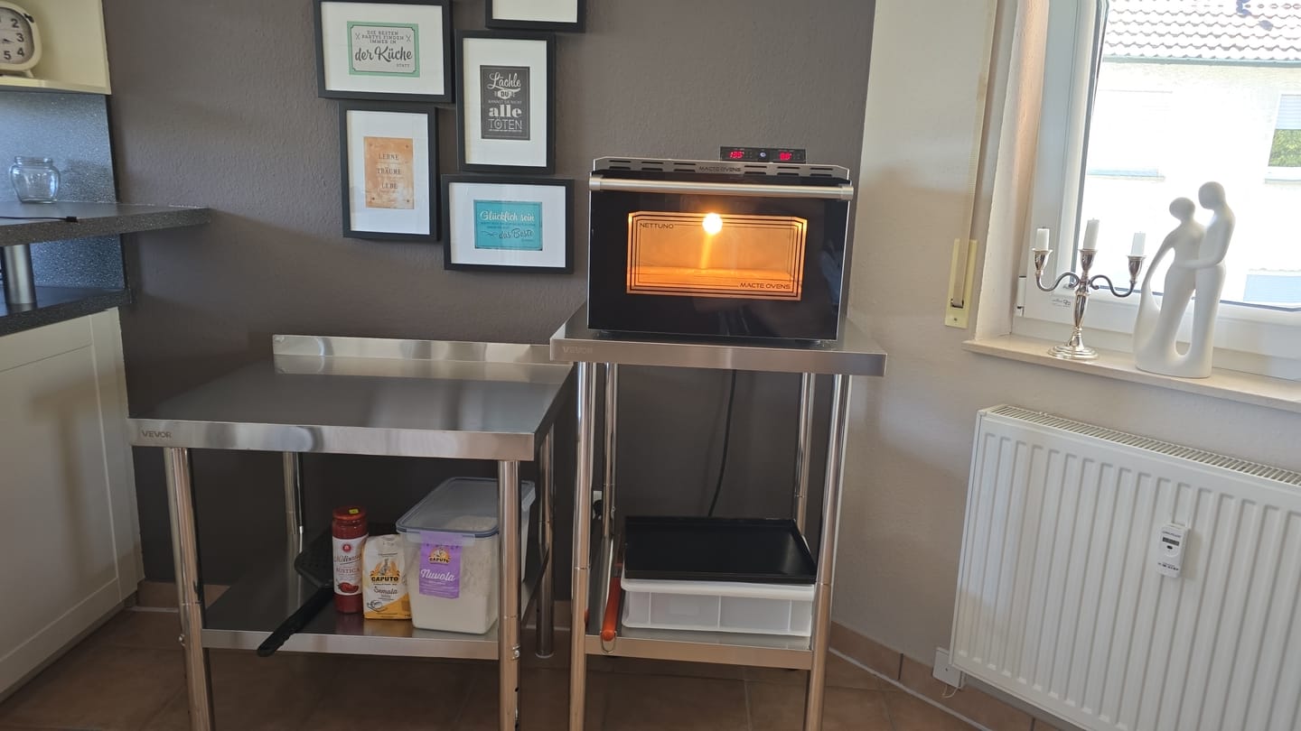 Customer photo review of Macte Ovens Nettuno ADVANCED | Forno pizza elettrico